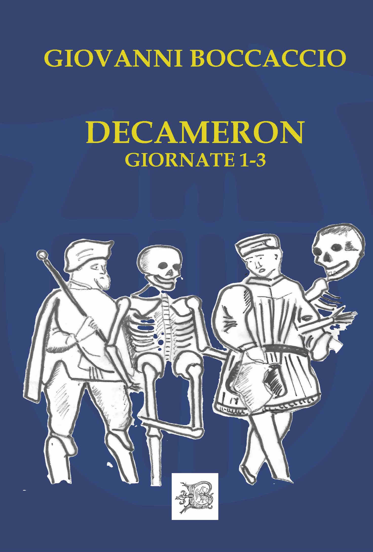 Cpertina del Decameron fdi Boccaccio giornate 1-3