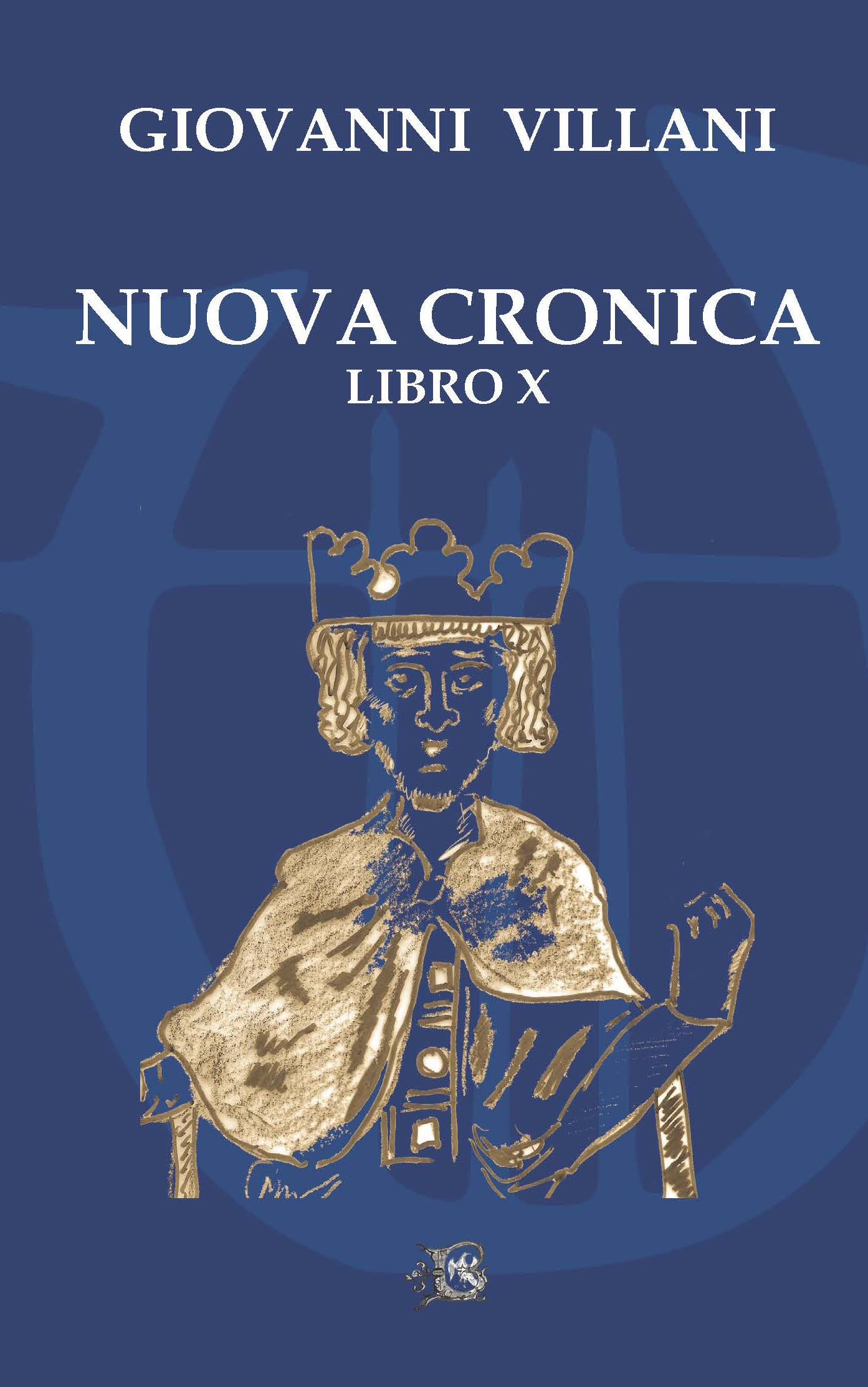 Copertina volume X Nuova Cronica Giovanni Villani
