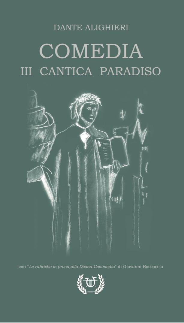 cOPERTINA DEL iii VOLUME DELLA cOMEDIA pARADISO